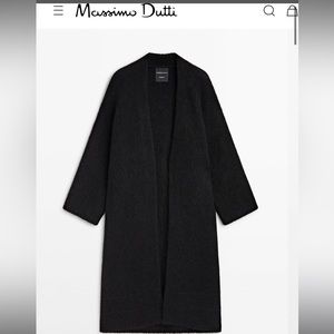 Grey Massimo Dutti Cardigan